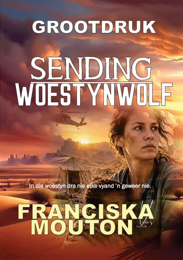 Sending Woestynwolf (Grootdruk)
